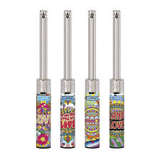 Clipper Tube Plus Hippie Love Lighter