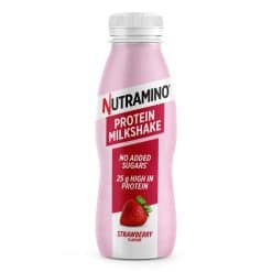 Nutramino Protein Milkshake Jordgubb 12 x 250 ml