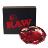 Raw Ruby Red Glas Askebaeger www.jware .dk https://jware.dk/sv/produkt/atomic-la-catrina-askkopp-i-glas/