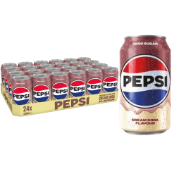 Pepsi Cream Soda Zero 24 x 330 ml