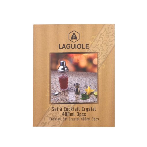 Laguiole Cocktailsæt 400 ml 3 Stk - Billede 4