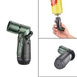 Alternative view of Silver Match Triple Jetflames Lighter