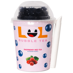 LoL Bubble Tea Rasberry & Blueberry 10 x 275 ml