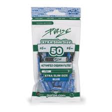 Purize Carbon Filter Blue Xtra Slim Size Ø 6mm 50 Stk