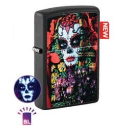 Zippo Sugar Skull Woman Design Lighter