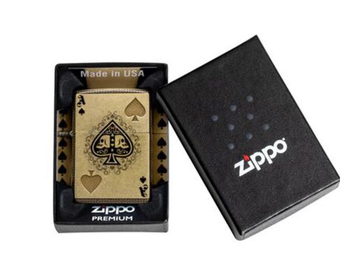 Zippo Ace of Spades design Lighter - Billede 3