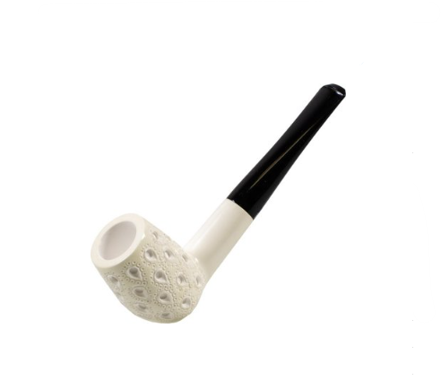 Blok Meerschaum Pipe Large Carved Billiard www.jware .dk https://jware.dk/produkt/blok-meerschaum-pipe-large-carved-billiard/ Blok Meerschaum Pipe Large Carved Billiard