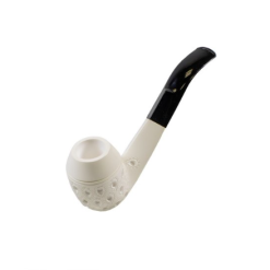 Blok Meerschaum Pipe Large Carved Bulldog