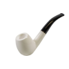 Blok Meerschaum Pipe Large Glat Boejet www.jware .dk https://jware.dk/en/produkt/block-sea-foam-pipe-large-rustic-straight-stand-up-poker/