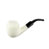 Blok Meerschaum Pipe Large Glat Bulldog www.jware .dk https://jware.dk/produkt/blok-meerschaum-pipe-large-glat-billard/