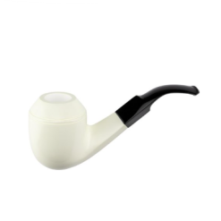 Blok Meerschaum Pipe Large Glat Bulldog