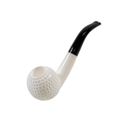 Blok Meerskum Pipe Golf Large