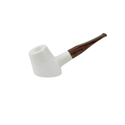 Block Sea Foam Pipe Large Rustic Straight Stand-up Poker