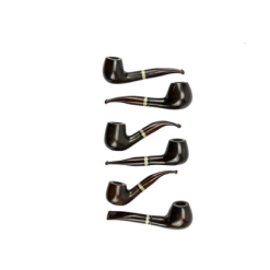 Jean Claude Acrylic mouthpiece Cumberland Dark Brown Pipe