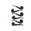 Jean Claude Akrylmundstykke Halvmat Glat Pibe www.jware .dk https://jware.dk/en/produkt/jean-claude-acrylic-mouthpiece-brown-yellow-pipe/