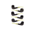 Jean Claude Akrylmundstykke Lys Sort Hornlook Pibe www.jware .dk https://jware.dk/sv/produkt/jean-claude-akryl-munstycke-obehandlad-natur-pibe/