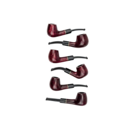 Jean Claude Acrylic Mouthpiece Red/Ring Pipe