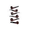 Jean Claude Akrylmundstykke Stromboli Glat Pibe www.jware .dk https://jware.dk/en/produkt/jean-claude-acrylic-mouthpiece-domino-black-brushed-pipe/