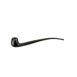 Jean Claude Reading pipe Black Curved Ring/Ebonite 27 cm