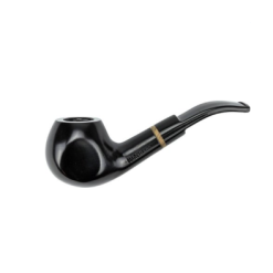 Jean Claude Lige Pibe Model 1 Børstet Sort Ring/Akryl