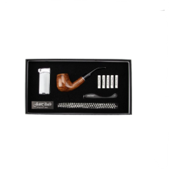 Jean Claude Premium Set Brown Polished Curved Pipe Acrylic