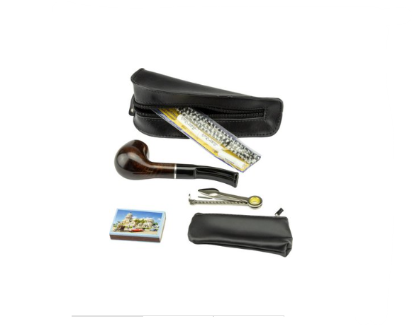 Pibe Startersaet Laederlook Sort Pibe Akryl www.jware .dk https://jware.dk/en/produkt/pibe-starter-set-leather-look-black-pipe-acrylic/ Jean Claude Pibe Starter Set Leather Look Black/Pibe Acrylic