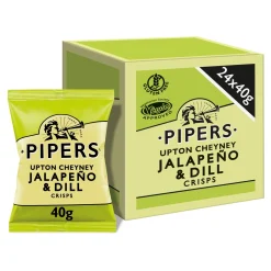 Pipers Jalapeño & Dild 24 x 40 Gr
