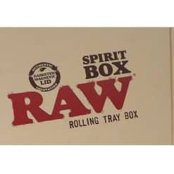 Alternative view of Raw Wooden Spirit Box