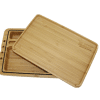 Raw Wooden Spirit Box www.jware .dk https://jware.dk/en/produkt/elements-red-metal-rolling-tray-small/