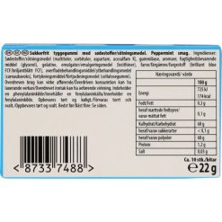 Alternative view of Stimorol Infinity Peppermint Sugarfree 16 x 22g