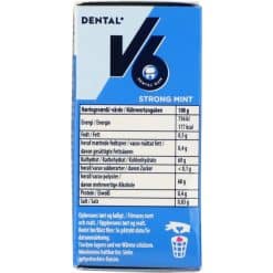 Alternative view of V6 Strong Mint Sugarfree 50 Stk (12-Pack)