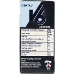 Alternative view of V6 Liquorice Sugarfree 50 Stk (12-Pack)