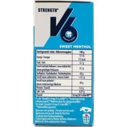 Alternative view of V6 Sweet Menthol Sugarfree 50 Stk (12-Pack)