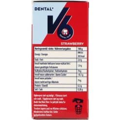 Alternative view of V6 Strawberrry Mint Sugarfree 50 Stk (12-Pack)