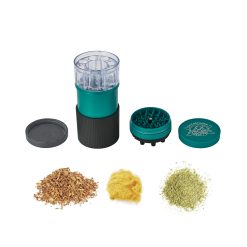 Alternative view of Champ High Plastic Grinder and Cone Filling