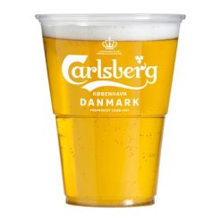 Carlsberg Disposable Mugs in PP 30 cl - 80 pcs
