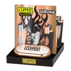 Clipper Metal Large Tattoo Lighter