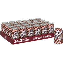 Dr Pepper Creamy Swirl 24 x 330 ml