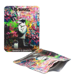 G-Rollz Smellproof Bags Banksys Church of Graffiti 65x85mm 50 Stk