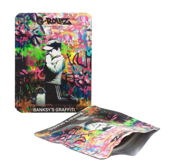 G Rollz Smellproof Bags Banksys Church of Graffiti 65x85mm 50 Stk www.jware .dk https://jware.dk/produkt/g-rollz-smellproof-bags-banksys-church-of-graffiti-65x85mm-50-stk/ G-Rollz Smellproof Bags Banksys Church of Graffiti 65x85mm 50 Stk