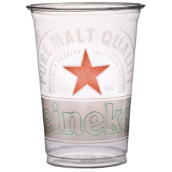 Heineken Plastic Glass Beer Mug 40 cl 70 pcs