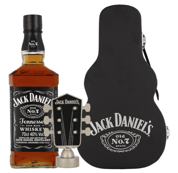 Jack Daniels Old No. 7 Whiskey Guitar GB www.jware .dk https://jware.dk/en/produkt/jack-daniels-old-no-7-whiskey-guitar-gb/ Jack Daniels Old No. 7 Whiskey (Guitar + GB)
