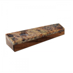 Soapstone Pipe with Shisham 89 mm