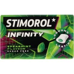 Stimorol Infinity Spearmint Sugarfree 16 x 22g www.jware .dk https://jware.dk/ Stimorol Infinity Spearmint Sugarfree 16 x 22g