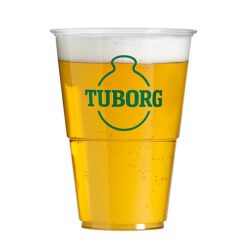 Tuborg Disposable Mug in PP 40 cl - 70 pcs