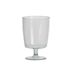 Vin Plastglas på Stilk 17 cl 10 Stk