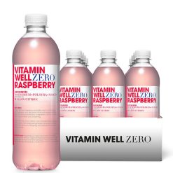 Vitamin Well Raspberry Zero (12 x 500 ml)