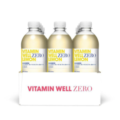 Vitamin Well Zero Lemon (12 x 500 ml)