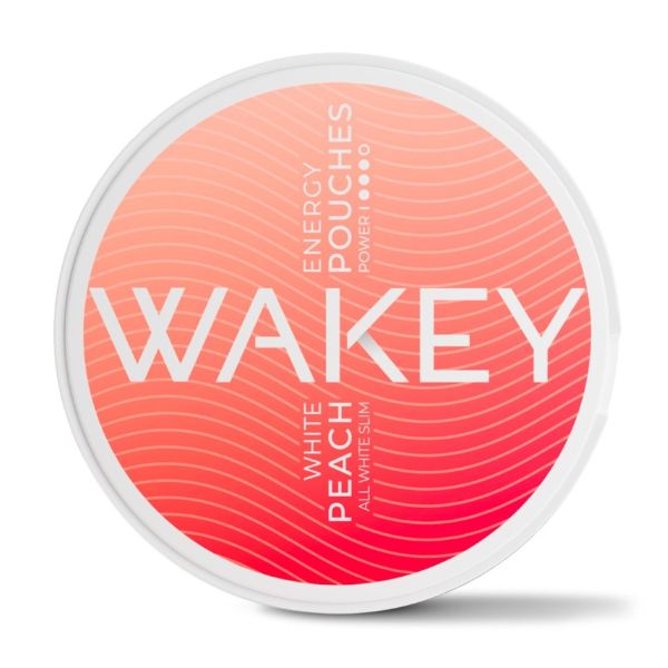 Wakey White Peach Energy Pouch 50mg 10 x Daaser www.jware .dk https://jware.dk/produkt/wakey-white-peach-energy-pouch-50mg-10-x-daaser/ Wakey White Peach Energy Pouch 50mg (10 x Dåser)