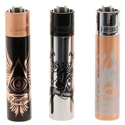 Alternative view of Clipper Metal Large Tattoo Lighter